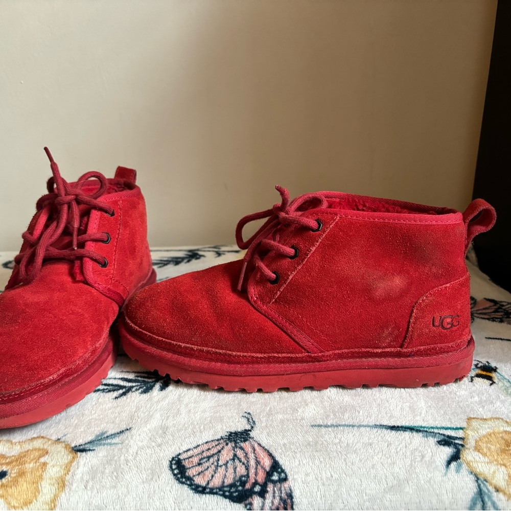 UGG woman Red Suede Boots